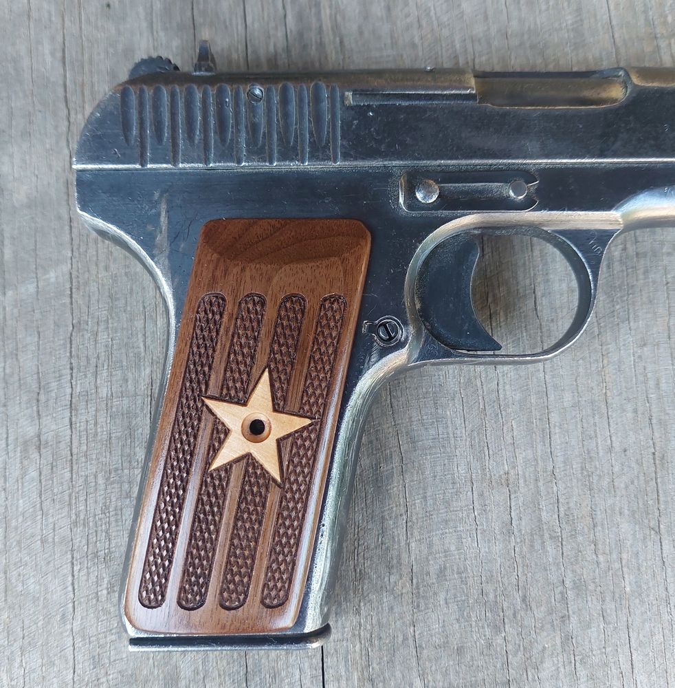 laser cut inlays wood grips